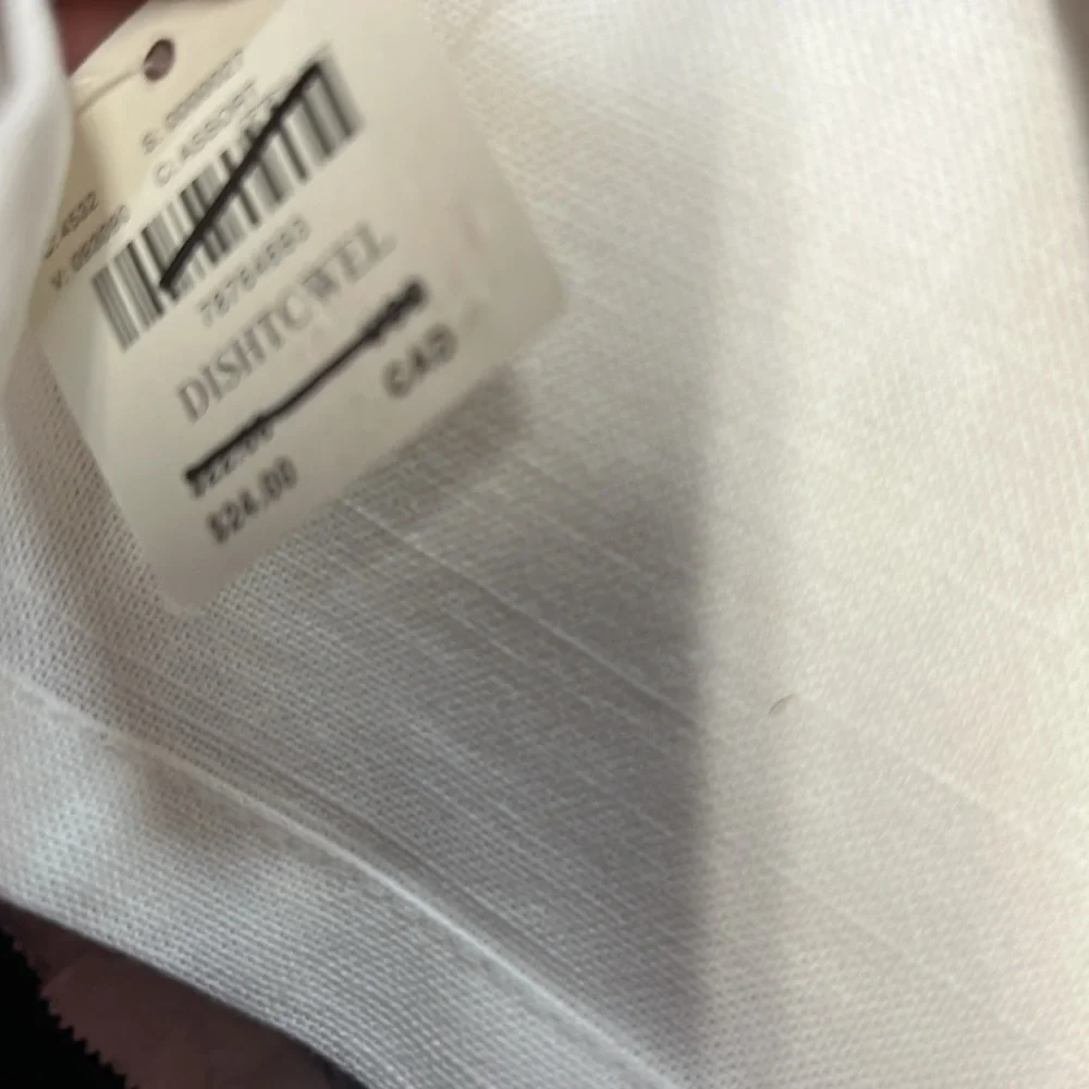 - Anthropologie cheers to many years dish towel new with tags